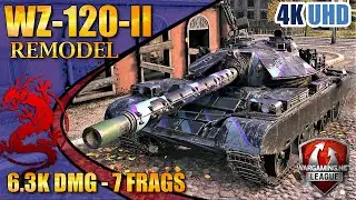World of Tanks WZ-120 Gameplay &diams; 7 Frags &diams; WOT Replays 4k (2020)