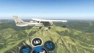 Xplane 11 Native VR -Innsbruck Area  -45fps -1080ti -Ortho4xp -World2xplane
