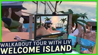 Walkabout Mini Golf Welcome Island Tour In LIV CocoVision
