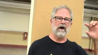 Mark Bryan Wilson, Puppeteer, talks about the Toy and Comic Expo