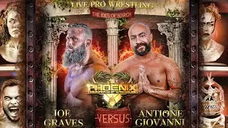 Joe Graves vs. Antione Giovanni | 3/15/2025 | PCWAZ: The Ides of March