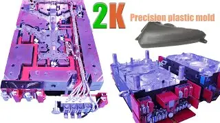 Injection plastic mould - 2k mould