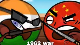 1962 war | Indian animation community | anime in Hindi | @rg bucket list @explain with countryball