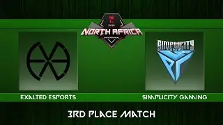 [ARA] Exalted Esports vs Simplicity Gaming (Game 1) | Empire Play North Africa (3rd Place Match)
