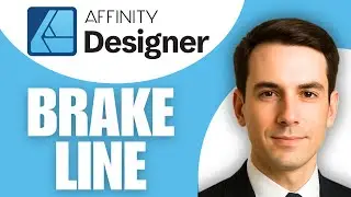 Как разбить строку в Affinity Designer