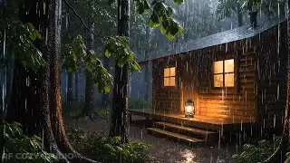 💤 Calming Rain Sounds at Night | Gentle White Noise to Help You Sleep Soundly and Reduce Anxiety 🌙