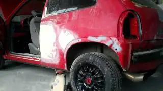 Corsa B Black Violett