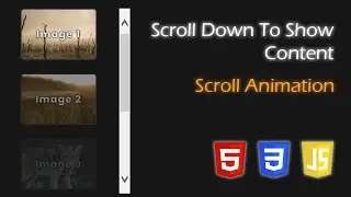 Fade In-Out Animation On Scroll with HTML, CSS and JavaScript
