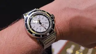 Serica 5303 COSC Diving Chronometer Porcelain White, WatchPro Salon 2024