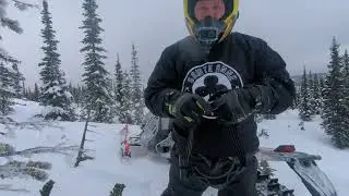 Stuck in Fernie BC on a Polaris SKS 850 Crossfire 700 and XF8000