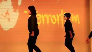 Best mime act against terrorism