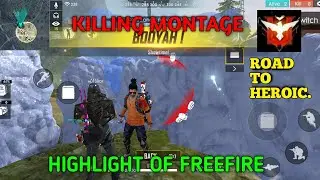 FREE FIRE RANKED KILLS MONTAGE - PRO LOBBY KILLING HIGHLIGHTS !!! Free Fire Battlegrounds😍😍