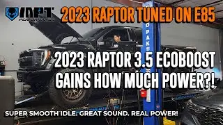 2023 Raptor 3.5 Ecoboost Tuned on E85 - Insane power gains over stock! Real power! | MPT Performance