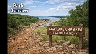 Off Road Park Overview Kaw Lake OHV Area Kaw City Oklahoma