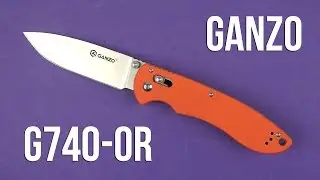 Распаковка Ganzo G740 Orange