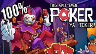 100% Completing A New Fun Poker Incremental Clicker