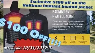 Radiant Voltheat $100off for premium 5V heated jacket (limited time only)- HERVEs WORLD- Episode 323