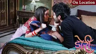 Mann Tease Doree On Bed, Maan &  Doree Romance || DOREE || ON LOCATION