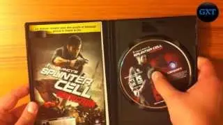 Tom Clancy's Splinter Cell: Conviction 2010 Video Game Unboxing-Overview HD 720P