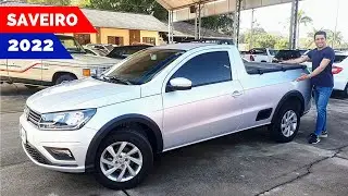 SAVEIRO 2022 Trendline 1.6 completa, melhor que a nova Strada cabine Plus?