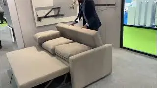 Ebco Sofa Cum Bed with Click fit