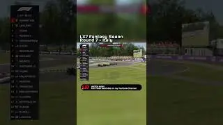LX7 F1 2025 Fantasy Season - Italy - Round 7 - Clip 1