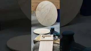 Jig Saw Circles: Easy DIY Circle Cutting Jig #woodworking #diy #jigs #woodworkingjig