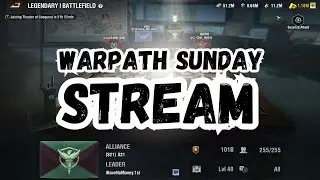 Warpath 10.0 - Sunday Live Stream: Blockhouse update from Cairo
