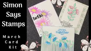 Simon Says Stamp Card Kit - March