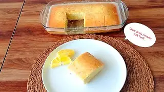 Yumurta Beyazı İle Limonlu Kek Nasıl Yapılır ✓ Az Malzemeli Limon Soslu Kek Tarifi. #limonlukek#cake