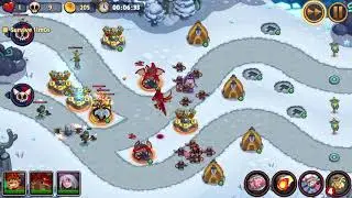 Realm Defense | Shattered Realms | Level 26 | Frosty Waves of Survival | 11 Minutes | Tundra Plateau