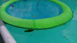 Intex Swimming Pool 15 x 48. After Spring Storm of 2019.