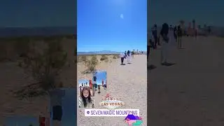 At Seven Magic Mountains, Las Vegas, Nevada! #lasvegas #sevenmagicmountains