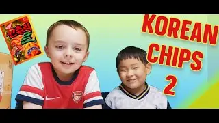 Korean Snack Unboxing with Friends 2! It's Chips this time