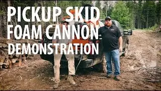 Pickup Skid & Foam Cannon Demo - 4 GPM @ 3500 PSI