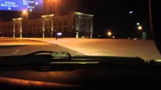 Quad City Int'l Airport MLI Night Drive