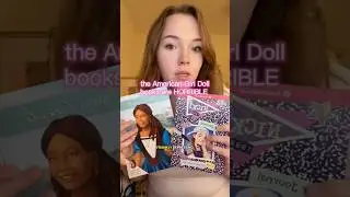 What happened to the American Girl books? 🎀✨💗 #americangirldoll #dolls #books #reading #shorts