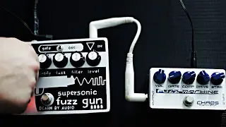 Death By Audio Supersonic Fuzz Gun clone vs Chaos Fuzz Factory clone