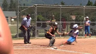 Sicamous Ladies Fastball Action