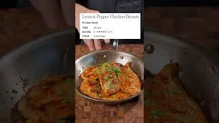 Cooking Every Recipe on the NYT Top 50 List of 2025 | Lemon Pepper Chicken Breast #cooking #recipe