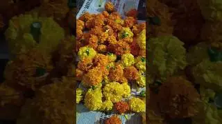 VISHU SPECIAL Part-5 flower decoration #shorts #swastika_swarup