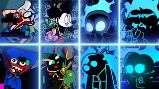 FNF | Corrupted Hero But Everytime It's The Opponent's Turn The Character Changes! (Pibby vs Nightm