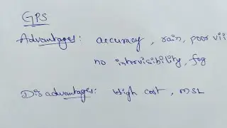 GPS || GPS Advantages And Disadvantages