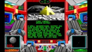 Planet's Edge (MS-DOS) Intro und Gameplay