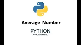 Find Average Number of a list in pyton || Python Program