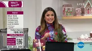 Гриль-сковорода и противень Ninja Sizzle для помещений без дыма с функцией...