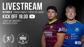 BUCS Men's Super Rugby - 8th October 2025 - Cardiff Met v Bath (18:30 KO)