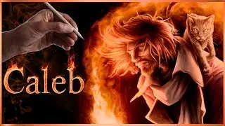 Ilustrando Caleb Widogast | Fanart Critical Role - The Mighty Nein