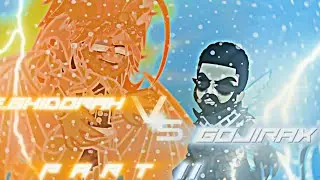 Ghidorah VS Gojirax Part 2