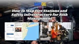 How to Map Fire Stations and Safety Infrastructure for Risk Management #firestation #mapog #viral